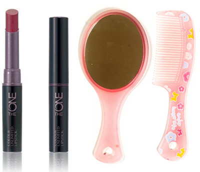 Oriflame Sweden The ONE Colour Unlimited Lipstick 1.7g (Forever Plum - 30577) With Comb Mirror(Set of 3)
Oriflame Sweden The ONE Colour Unlimited Lipstick 1.7g (Forever Plum - 30577) With Comb Mirror(Set of 3)