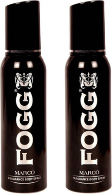 Fogg Marco Fragrant Body Spray Pack of 2 Combo (120ML each) Perfume Body Spray - For Men(240 ml, Pack of 2)
Fogg Marco Fragrant Body Spray Pack of 2 Combo (120ML each) Perfume Body Spray - For Men(240 ml, Pack of 2)