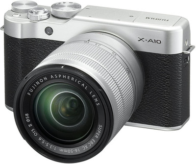 Fujifilm X-A10 Silver With XC 16-50mm F3.5-5.6 OIS II Lens Mirrorless Camera Kit(Silver)
Fujifilm X-A10 Silver With XC 16-50mm F3.5-5.6 OIS II Lens Mirrorless Camera Kit(Silver)