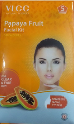 VLCC Saloon Series Papaya Fruit Facial kit ( 5 Session )300gm 300 g