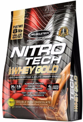 Muscletech Performance Series Nitrotech 100% Whey Gold Whey Protein(3.63 kg, Double Rich Chocolate)
Muscletech Performance Series Nitrotech 100% Whey Gold Whey Protein(3.63 kg, Double Rich Chocolate)