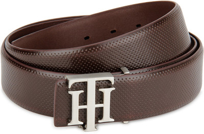 Tommy Hilfiger Men Formal Brown Genuine Leather Belt