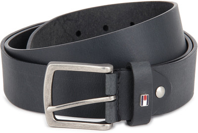 Tommy Hilfiger Men Casual Black Genuine Leather Belt