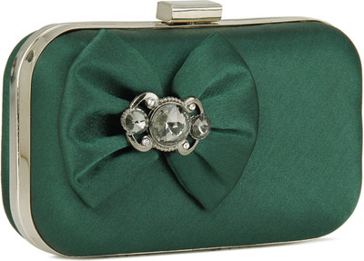 Chemistry Casual Green Clutch