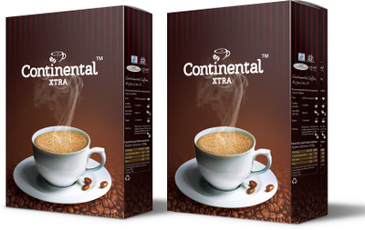 Continental Coffee XTRA Instant Coffee 200 g(Pack of 2, Chikory Flavoured)