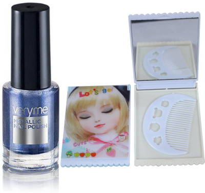 Oriflame Sweden Very Me Metallic Polish Moonlight (30921) With Mirror Comb(Set of 3)
Oriflame Sweden Very Me Metallic Polish Moonlight (30921) With Mirror Comb(Set of 3)