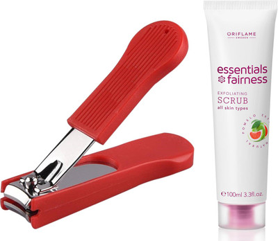 Oriflame Sweden Essentials Fairness Exfoliating Scrub (32700) With Nail Cutter(Set of 2)
Oriflame Sweden Essentials Fairness Exfoliating Scrub (32700) With Nail Cutter(Set of 2)