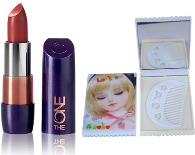 Oriflame Sweden The ONE 5-in-1 Colour Stylist Lipstick 4g (Red Copper - 30682) With Mirror Comb(Set of 3)
Oriflame Sweden The ONE 5-in-1 Colour Stylist Lipstick 4g (Red Copper - 30682) With Mirror Comb(Set of 3)