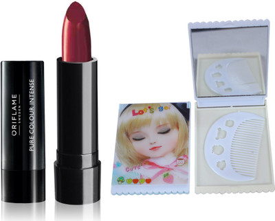 Oriflame Sweden The ONE Lip Sensation Matte Mousse 5ml (Soft Mulberry - 32256) With Mirror Comb(Set of 3)
Oriflame Sweden The ONE Lip Sensation Matte Mousse 5ml (Soft Mulberry - 32256) With Mirror Comb(Set of 3)