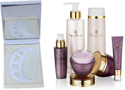 Oriflame Sweden NovAge Ultimate Lift set 6Pcs (28968) With Comb Mirror Set(Set of 8)
Oriflame Sweden NovAge Ultimate Lift set 6Pcs (28968) With Comb Mirror Set(Set of 8)