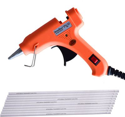 ApTechDeals Mini 20 watt Glue Gun with on off switch and 20 Glue stick Standard Temperature Corded Glue Gun(7 mm)
ApTechDeals Mini 20 watt Glue Gun with on off switch and 20 Glue stick Standard Temperature Corded Glue Gun(7 mm)