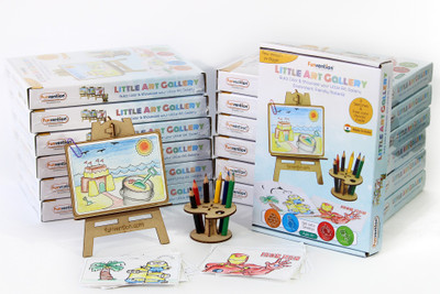 Funvention Little Art Gallery (Pack of 12) - Express Your Imagination - Puzzle & Coloring Art Kit (Birthday Return Gift)(Multicolor)
Funvention Little Art Gallery (Pack of 12) - Express Your Imagination - Puzzle & Coloring Art Kit (Birthday Return Gift)(Multicolor)