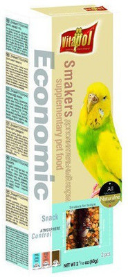 Pawsitively Vitapol Economic Smakers Supplementary Pet Food For Budgie - 60 gm (Pack of 2) Fruit 200 g Dry Bird Food(Pack of 2)
Pawsitively Vitapol Economic Smakers Supplementary Pet Food For Budgie - 60 gm (Pack of 2) Fruit 200 g Dry Bird Food(Pack of 2)