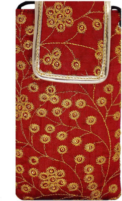 Bagaholics Ethnic Raw Silk Saree Clucth Waist Clip Ladies Pouch Mobile Pouch(Maroon)
Bagaholics Ethnic Raw Silk Saree Clucth Waist Clip Ladies Pouch Mobile Pouch(Maroon)