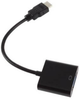 TECHON TV-out Cable HDMI Male to VGA Female Adapter Cable HDMI Cable (black)(Black, For Computer)
TECHON TV-out Cable HDMI Male to VGA Female Adapter Cable HDMI Cable (black)(Black, For Computer)