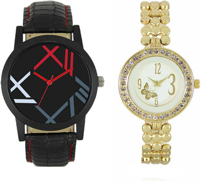 SRK ENTERPRISE LR 0012_203 Men & Women Combo Watch - For Couple