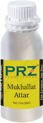 PRZ Mukhallat Attar For Unisex (30 ML) - Pure Natural Premium Quality Perfume (Non-Alcoholic) Floral Attar(Blends (mukhallat))
PRZ Mukhallat Attar For Unisex (30 ML) - Pure Natural Premium Quality Perfume (Non-Alcoholic) Floral Attar(Blends (mukhallat))