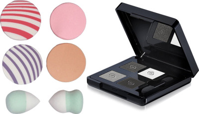 Oriflame Sweden Giordani Gold Eye Shadow Quad 5.2g (Smokey Grey - 32075) Wth Puff Sponge(Set of 7)
Oriflame Sweden Giordani Gold Eye Shadow Quad 5.2g (Smokey Grey - 32075) Wth Puff Sponge(Set of 7)