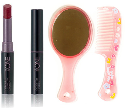 Oriflame Sweden The ONE Colour Unlimited Lipstick 1.7g (Mocha Intensity - 30578) With Comb Mirror(Set of 3)
Oriflame Sweden The ONE Colour Unlimited Lipstick 1.7g (Mocha Intensity - 30578) With Comb Mirror(Set of 3)