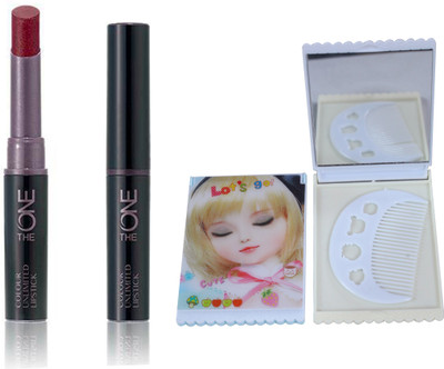 Oriflame Sweden The ONE Colour Unlimited Lipstick 1.7g (Mocha Intensity - 30578) With Mirror Comb(Set of 3)
Oriflame Sweden The ONE Colour Unlimited Lipstick 1.7g (Mocha Intensity - 30578) With Mirror Comb(Set of 3)