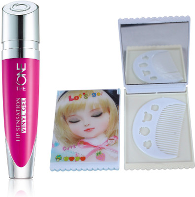 Oriflame Sweden The ONE Lip Sensation Vinyl Gel 5ml (Magnetic Magenta - 32451) With Mirror Comb(Set of 3)
Oriflame Sweden The ONE Lip Sensation Vinyl Gel 5ml (Magnetic Magenta - 32451) With Mirror Comb(Set of 3)