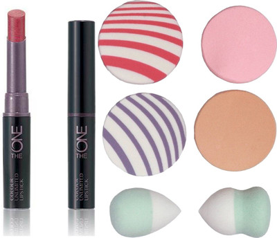 Oriflame Sweden The ONE Colour Unlimited Lipstick (Always Cranberry - 30572) With Puff Sponge(Set of 7)
Oriflame Sweden The ONE Colour Unlimited Lipstick (Always Cranberry - 30572) With Puff Sponge(Set of 7)