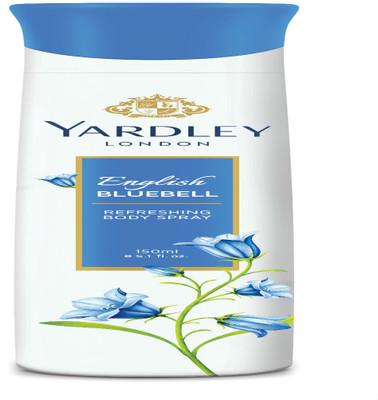YARDLEY ENGLISH BLUEBELL DEODORANT BODY SPRAY (PACK OF 2) Body Spray - For Women(300 ml, Pack of 2)
YARDLEY ENGLISH BLUEBELL DEODORANT BODY SPRAY (PACK OF 2) Body Spray - For Women(300 ml, Pack of 2)
