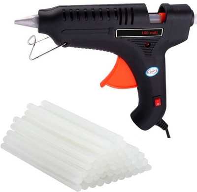 OKASTA | 80 Watt | HIGH QUALITY |Leak Proof|With 15 STICK Heavy Hot Melt Glue Gun (Multi Color ) For Quick Repairs, Paper & Cloth High-Tech Professional Electronic Standard Temperature Corded Glue Gun(11 mm)
OKASTA | 80 Watt | HIGH QUALITY |Leak Proof|With 15 STICK Heavy Hot Melt Glue Gun (Multi Color ) For Quick Repairs, Paper & Cloth High-Tech Professional Electronic Standard Temperature Corded Glue Gun(11 mm)