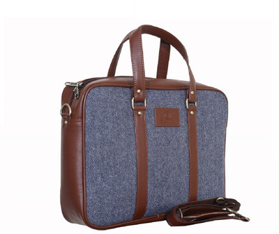 Emerence 15.6 inch Laptop Messenger Bag(Blue)