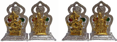 VINTAN Combo Of 2 Religious God Laxmi Ganesh/Lord Lakshmi Ganesha /Ganpati idol Handicraft Statue-Home Room Office Temple Mandir Murti Car Dashboard Decor Gift item. Decorative Showpiece - 3 cm(Silver Plated, Silver)
VINTAN Combo Of 2 Religious God Laxmi Ganesh/Lord Lakshmi Ganesha /Ganpati idol Handicraft Statue-Home Room Office Temple Mandir Murti Car Dashboard Decor Gift item. Decorative Showpiece - 3 cm(Silver Plated, Silver)