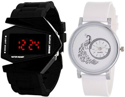 Talgo New Arrival Red Robin Season Special RRLEDROCKETBKDIALMOREWH New LED Digital Black Dial Rocket Shape And DialMore White Round Shape Plastic Strep RRLEDROCKETBKDIALMOREWH Watch - For Men & Women
Talgo New Arrival Red Robin Season Special RRLEDROCKETBKDIALMOREWH New LED Digital Black Dial Rocket Shape And DialMore White Round Shape Plastic Strep RRLEDROCKETBKDIALMOREWH Watch - For Men & Women