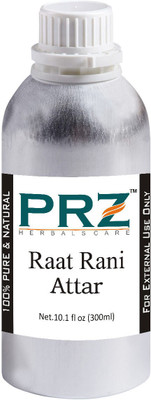 PRZ Raat Rani Attar For Unisex (300 ML) - Pure Natural Premium Quality Perfume (Non-Alcoholic) Floral Attar(Floral)
PRZ Raat Rani Attar For Unisex (300 ML) - Pure Natural Premium Quality Perfume (Non-Alcoholic) Floral Attar(Floral)