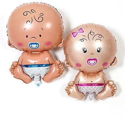 Shop Online Printed Baby Shower- Baby Girl & boy Foil Balloons Balloon(Multicolor, Pack of 2)
Shop Online Printed Baby Shower- Baby Girl & boy Foil Balloons Balloon(Multicolor, Pack of 2)