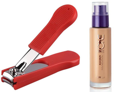 Oriflame Sweden The ONE IlluSkin Foundation (Natural Beige - 30600) With Nail Cutter(Set of 2)
Oriflame Sweden The ONE IlluSkin Foundation (Natural Beige - 30600) With Nail Cutter(Set of 2)