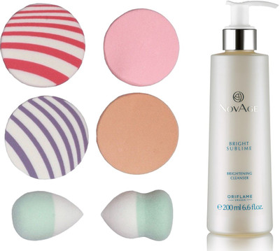 Oriflame Sweden NovAge Bright Sublime Brightening Cleanser 200ml (32656) With Puff Sponge(Set of 7)
Oriflame Sweden NovAge Bright Sublime Brightening Cleanser 200ml (32656) With Puff Sponge(Set of 7)