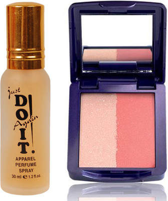 Oriflame Sweden The ONE IlluSkin Blush 4g (Pink Glow - 30977) With Just Doit Perfume 30ml(Set of 2)
Oriflame Sweden The ONE IlluSkin Blush 4g (Pink Glow - 30977) With Just Doit Perfume 30ml(Set of 2)