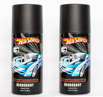 Hot Wheels Performance Deodorant Pack of 2 Combo (150ML each) Deodorant Spray - For Men(300 ml, Pack of 2)
Hot Wheels Performance Deodorant Pack of 2 Combo (150ML each) Deodorant Spray - For Men(300 ml, Pack of 2)