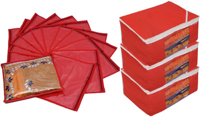 Kuber Industries Designer Saree Cover Combo 3 Pcs Set And Single Packing Saree Cover 12 Pcs Set (Red) COMBHATHKADI14(Red)
Kuber Industries Designer Saree Cover Combo 3 Pcs Set And Single Packing Saree Cover 12 Pcs Set (Red) COMBHATHKADI14(Red)