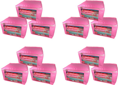 Atorakushon new and modern stylish dresses covers Non Woven Saree wardrobe orgniser, cover / Wedding Gift, Regular Clothes Bag, Vanity pouch, Set Of 12 (Pink) at big Non woven saree 12pcs pink(Pink)
Atorakushon new and modern stylish dresses covers Non Woven Saree wardrobe orgniser, cover / Wedding Gift, Regular Clothes Bag, Vanity pouch, Set Of 12 (Pink) at big Non woven saree 12pcs pink(Pink)