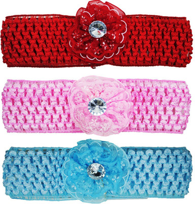 Netboys Crochet Cutwork Flower Baby Headband ( Pink , Red , Blue ) 3 Pcs Set Head Band(Multicolor)
Netboys Crochet Cutwork Flower Baby Headband ( Pink , Red , Blue ) 3 Pcs Set Head Band(Multicolor)