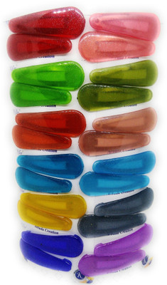 Khubsurat Tic-Tac Hair Clips for Kids, 12 Pairs (24 Pcs), Mix Color Tic Tac Clip(Multicolor)
Khubsurat Tic-Tac Hair Clips for Kids, 12 Pairs (24 Pcs), Mix Color Tic Tac Clip(Multicolor)