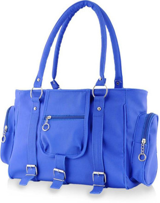 Bhuviart Hand-held Bag(Blue)