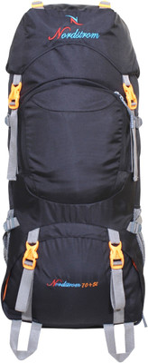 NORDSTROM 0109 Climate Proof Mountain /Hiking /trekking /Campaign /Backpack 75 Ltrs Black & Grey with Padded Laptop Sleeve & Rain Cover Rucksack - 75 L(Multicolor)
NORDSTROM 0109 Climate Proof Mountain /Hiking /trekking /Campaign /Backpack 75 Ltrs Black & Grey with Padded Laptop Sleeve & Rain Cover Rucksack - 75 L(Multicolor)