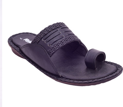 Rajdoot Men Black Sandals