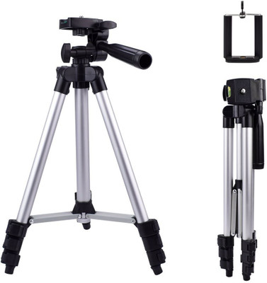 VibeX ™ Portable Lightweight Camera Tripod, 41” Folding Aluminum Travel Tripod Stand Holder with Phone Clamp Mount for Canon Nikon Sony Digital Cam Gopro Sport Camera and Cellphones Tripod Kit(Metallic Silver, Supports Up to 1500 g)
VibeX ™ Portable Lightweight Camera Tripod, 41” Folding Aluminum Travel Tripod Stand Holder with Phone Clamp Mount for Canon Nikon Sony Digital Cam Gopro Sport Camera and Cellphones Tripod Kit(Metallic Silver, Supports Up to 1500 g)