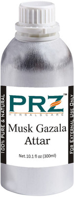 PRZ Musk Gazala Attar For Unisex (300 ML) - Pure Natural Premium Quality Perfume (Non-Alcoholic) Floral Attar(Floral)
PRZ Musk Gazala Attar For Unisex (300 ML) - Pure Natural Premium Quality Perfume (Non-Alcoholic) Floral Attar(Floral)