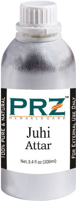 PRZ Juhi Attar For Unisex (100 ML) - Pure Natural Premium Quality Perfume (Non-Alcoholic) Floral Attar(Juhi)
PRZ Juhi Attar For Unisex (100 ML) - Pure Natural Premium Quality Perfume (Non-Alcoholic) Floral Attar(Juhi)