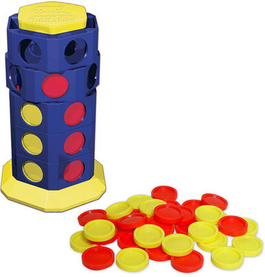 Sanyal Toys Connect 4 Twist and Turn Action Game Come One Play And See Who's NO. 1 Board Game
Sanyal Toys Connect 4 Twist and Turn Action Game Come One Play And See Who's NO. 1 Board Game