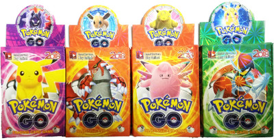Toy Mela Set of 3 Pokemon Go Trading Card Game Deck Pack (Random Cards Non-Licenced)(White)
Toy Mela Set of 3 Pokemon Go Trading Card Game Deck Pack (Random Cards Non-Licenced)(White)