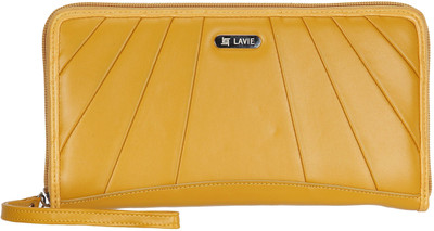 Lavie Casual Yellow Clutch